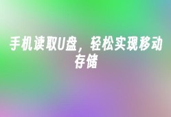 手机读取U盘，轻松实现移动存储手机如何连接u盘「手机读取U盘，轻松实现移动存储」